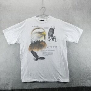 VTG Sherry's Best Shirt Mens XL Bald Eagle San‎ Antonio Zoo Made in USA 90s